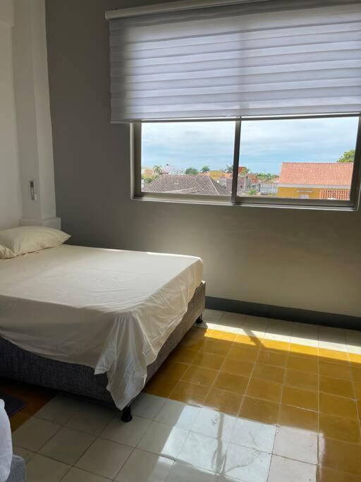 417 Apto Con Vista Panoramica De Cgna Cartagena Eksteriør bilde