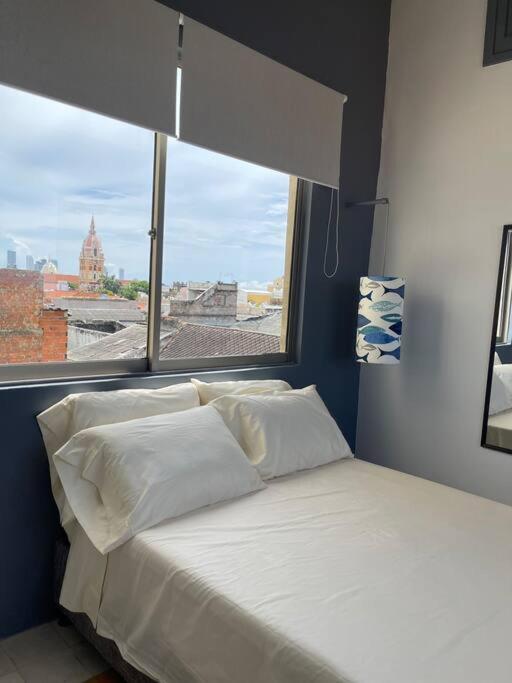 417 Apto Con Vista Panoramica De Cgna Cartagena Eksteriør bilde