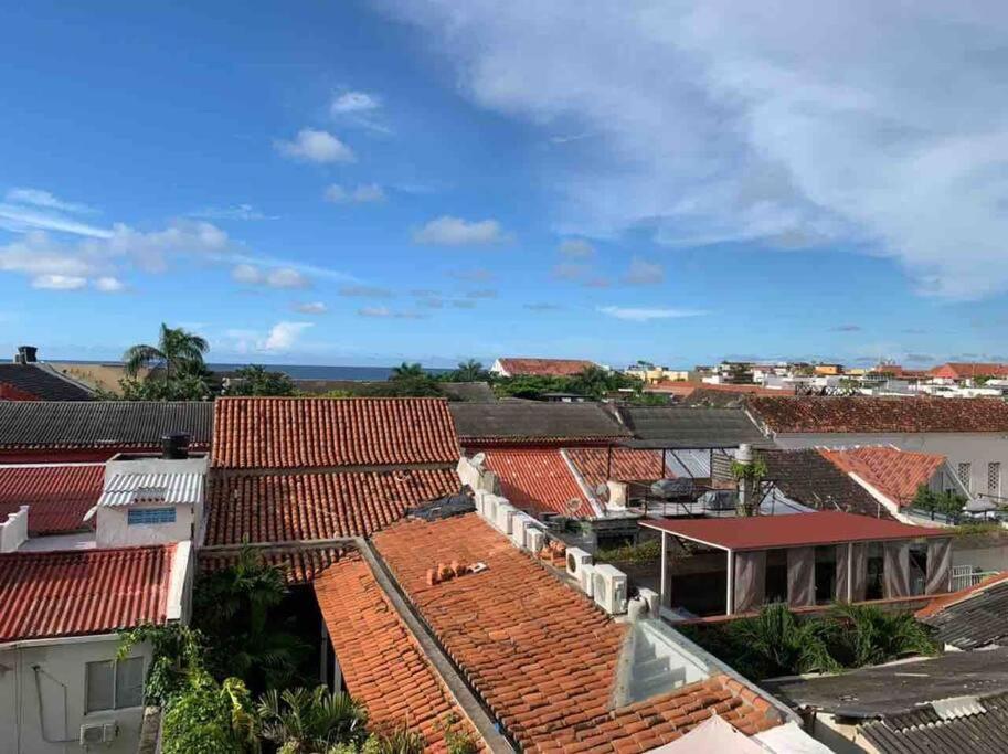 417 Apto Con Vista Panoramica De Cgna Cartagena Eksteriør bilde